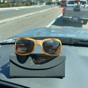 Maui Jim Tan Sunglasses